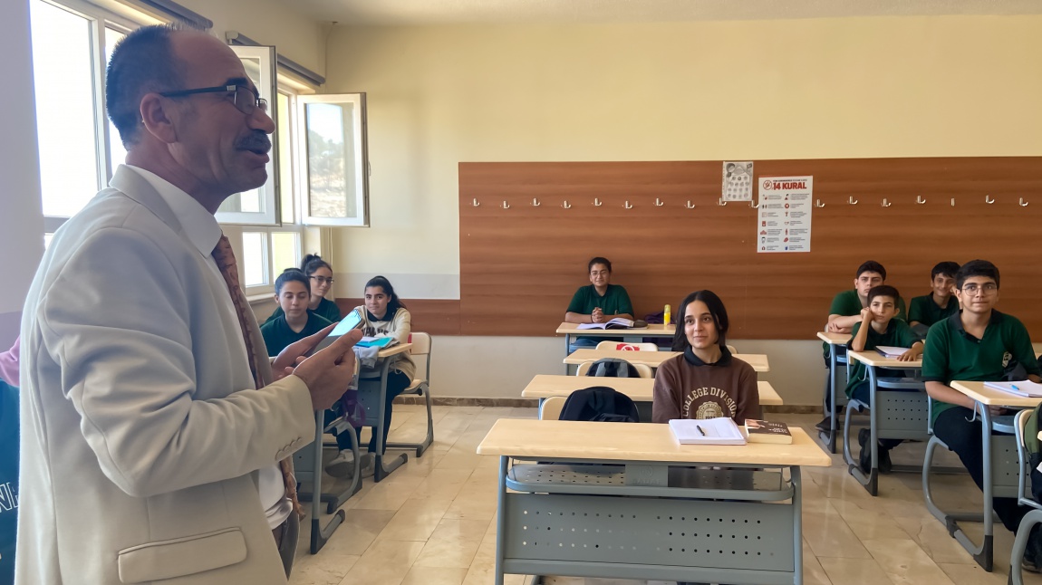 İl Milli Eğitim Şube Müdürü Ramazan ÇOBAN'ın Okulumuzu Ziyareti